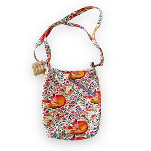 Three Sisters‎ Co Sleeping Foxes Handmade Crossbody Bag Boho Cottagecore Sweet